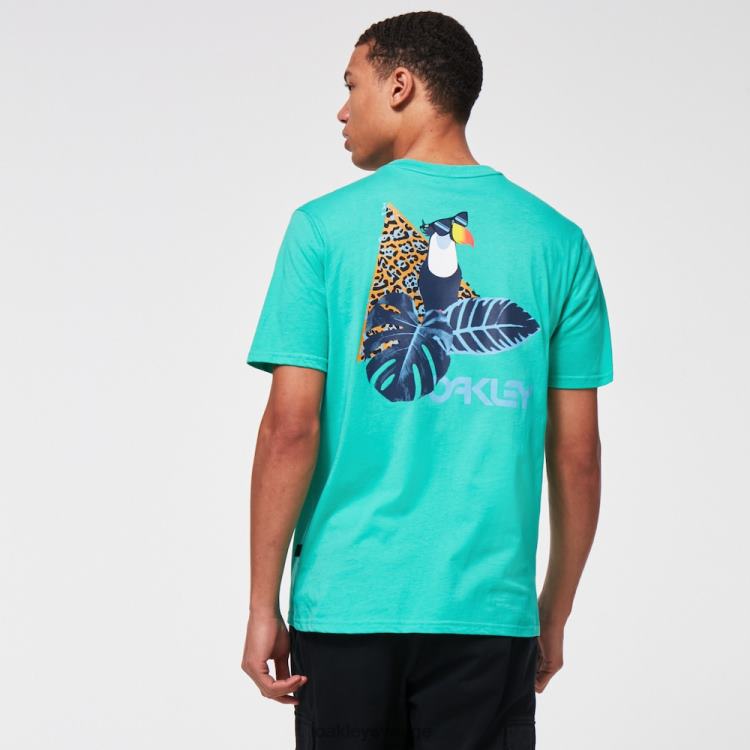 Oakley toucan tropisk t-shirt T8RX02437 mintgrön