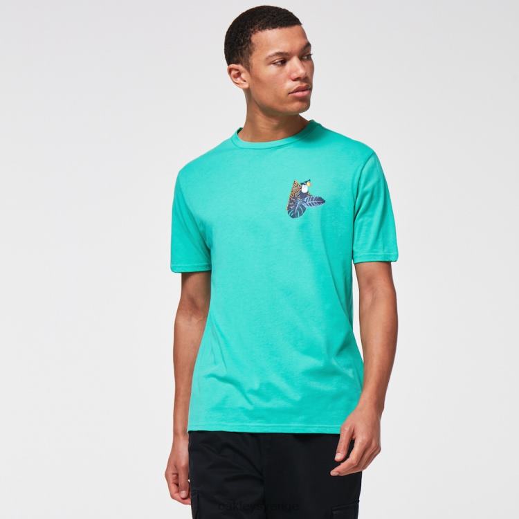 Oakley toucan tropisk t-shirt T8RX02437 mintgrön