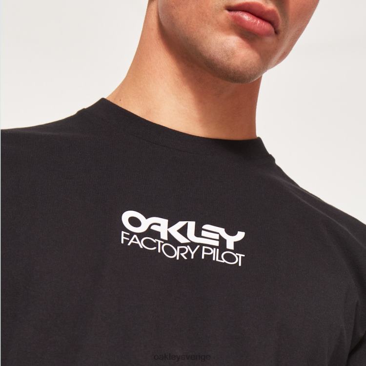 Oakley vardaglig fabrikspilot-t-shirt T8RX02438 mörkläggning