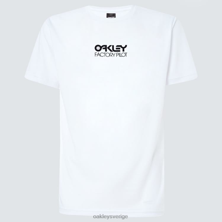 Oakley vardaglig fabrikspilot-t-shirt T8RX02439 vit
