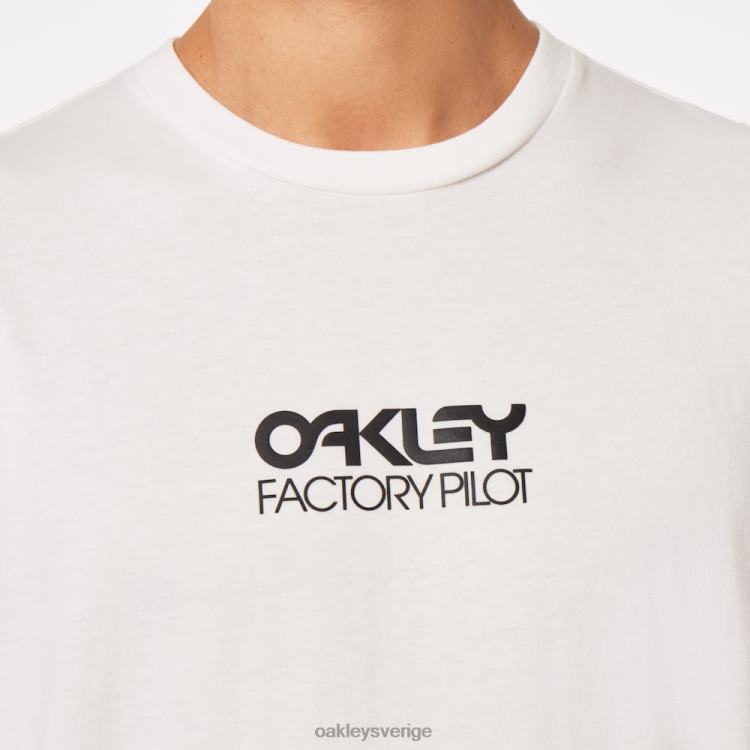 Oakley vardaglig fabrikspilot-t-shirt T8RX02439 vit