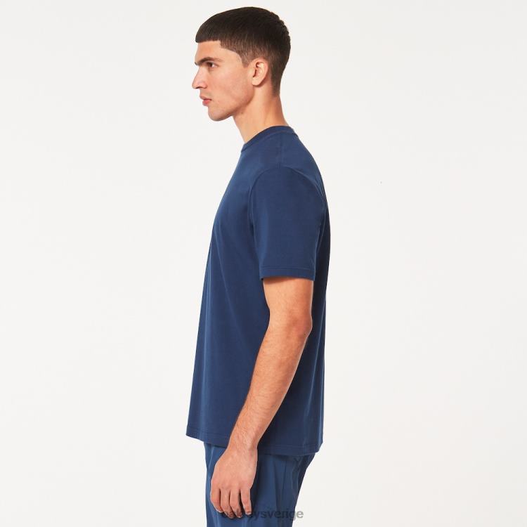 Oakley vardaglig fabrikspilot-t-shirt T8RX02440 tonal poseidon