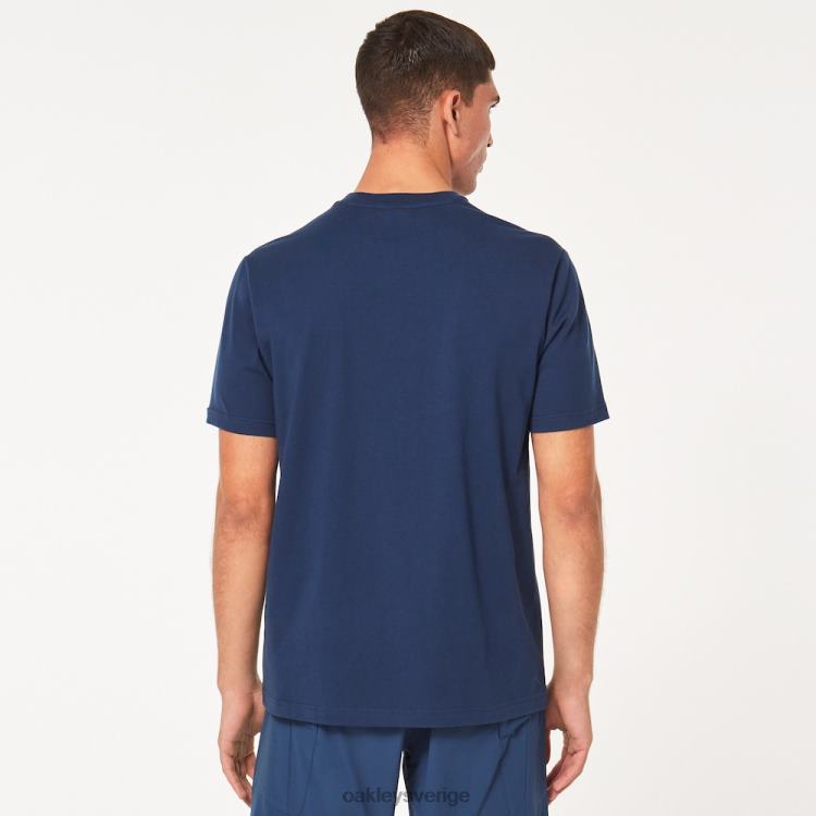 Oakley vardaglig fabrikspilot-t-shirt T8RX02440 tonal poseidon