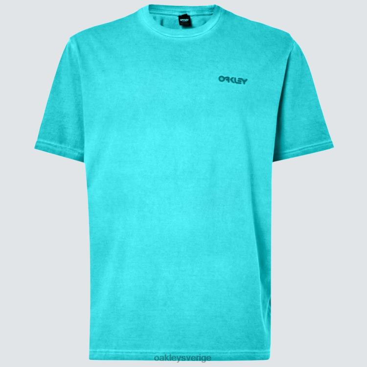 Oakley överfärgad b1b logotyp t-shirt T8RX02479 grön sjö