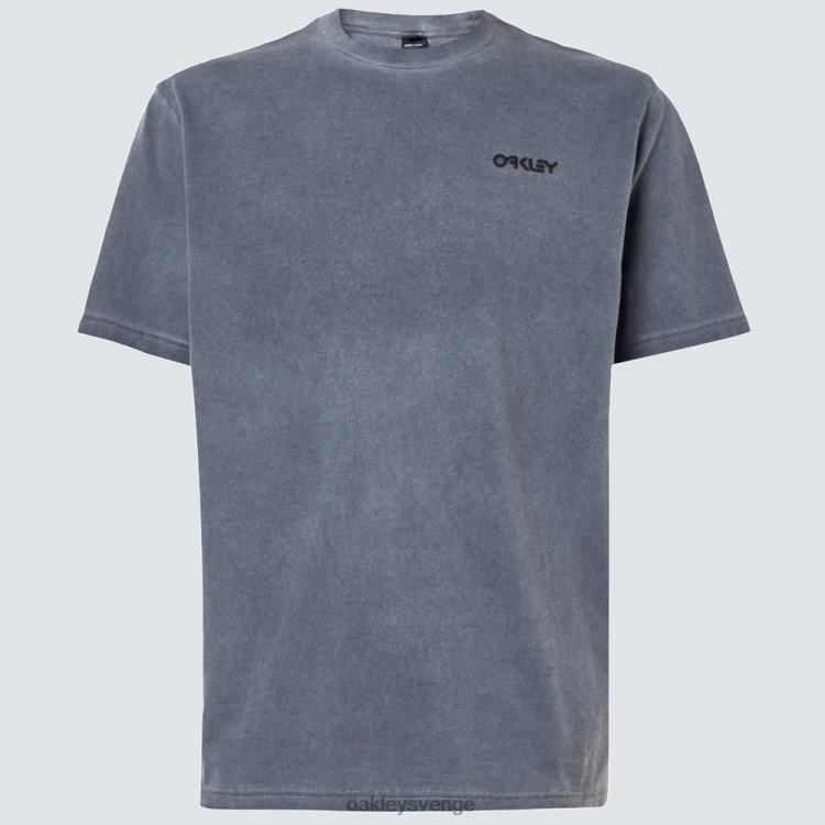 Oakley överfärgad b1b logotyp t-shirt T8RX02480 mörkläggning