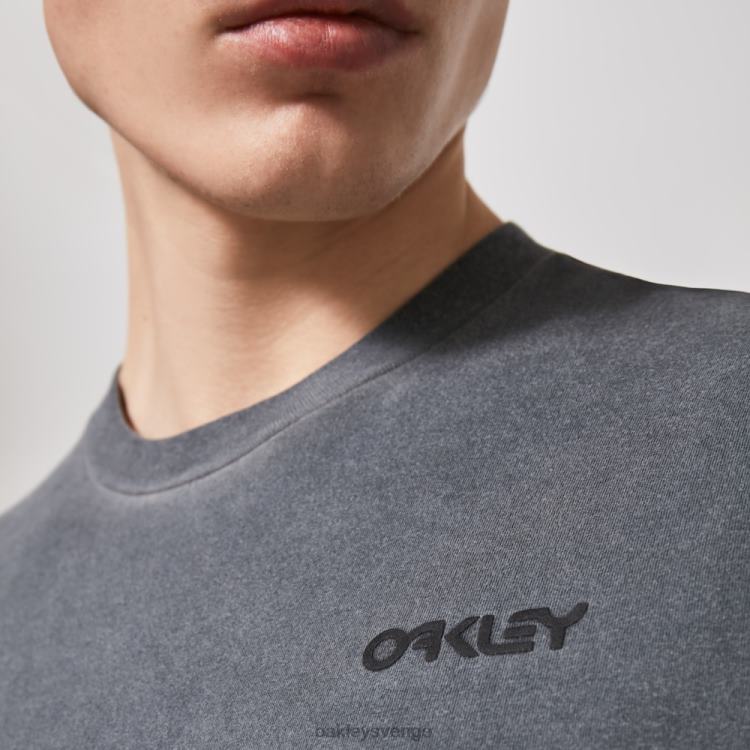 Oakley överfärgad b1b logotyp t-shirt T8RX02480 mörkläggning