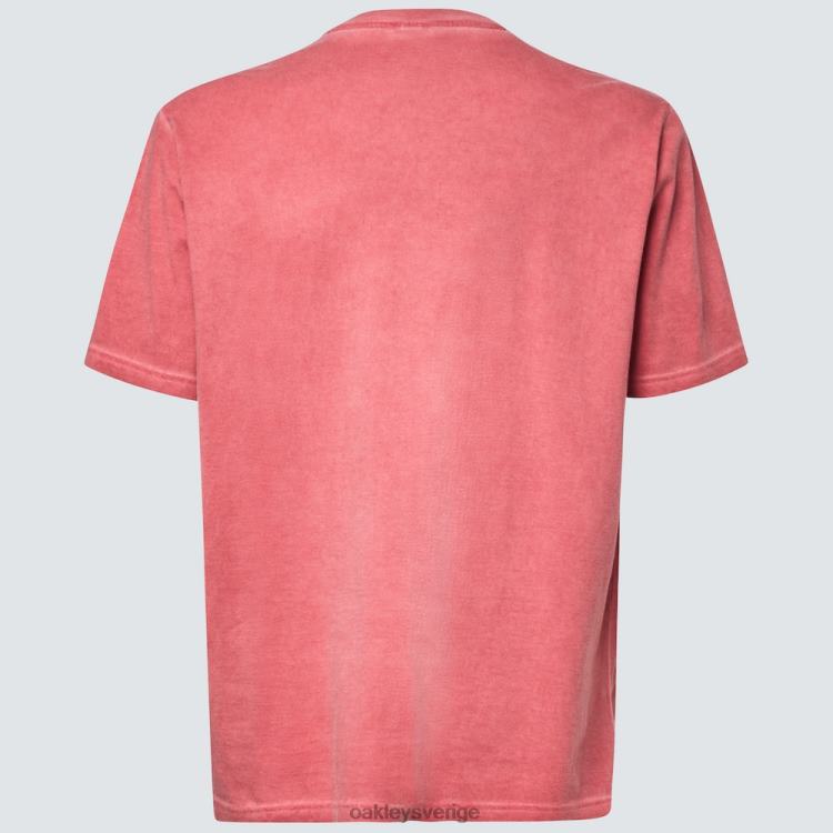 Oakley överfärgad b1b logotyp t-shirt T8RX02481 järnröd