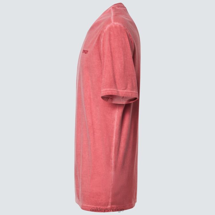 Oakley överfärgad b1b logotyp t-shirt T8RX02481 järnröd