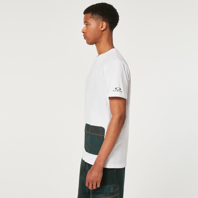Oakley wanderlust pocket tee T8RX02332 vit