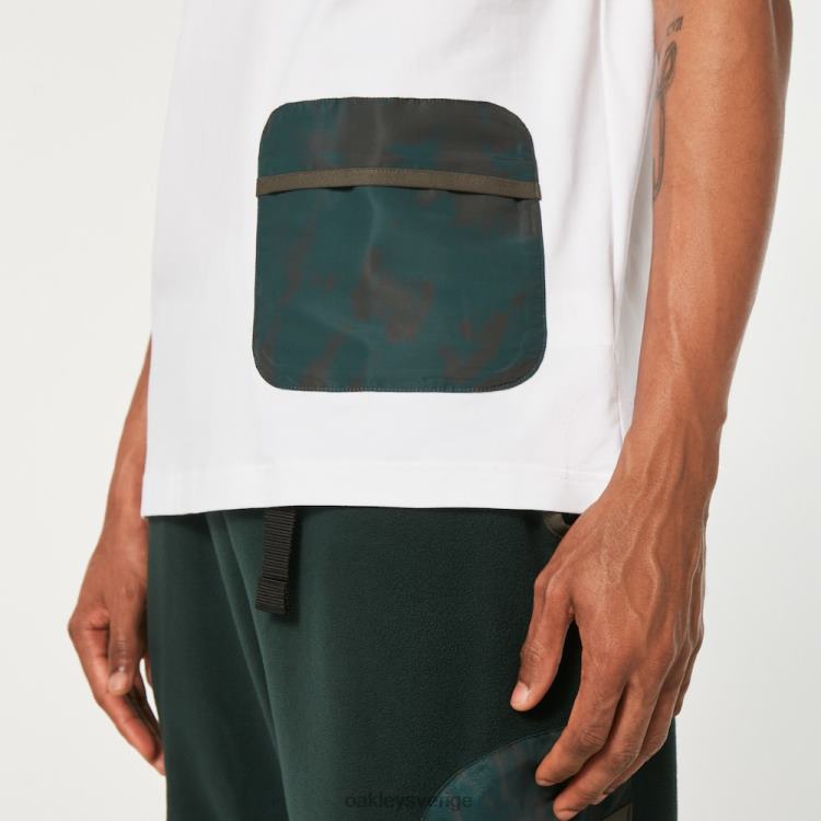 Oakley wanderlust pocket tee T8RX02332 vit