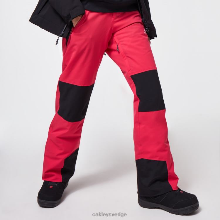 Oakley tnp isolerade byxor för kvinnor T8RX02738 rubinröd