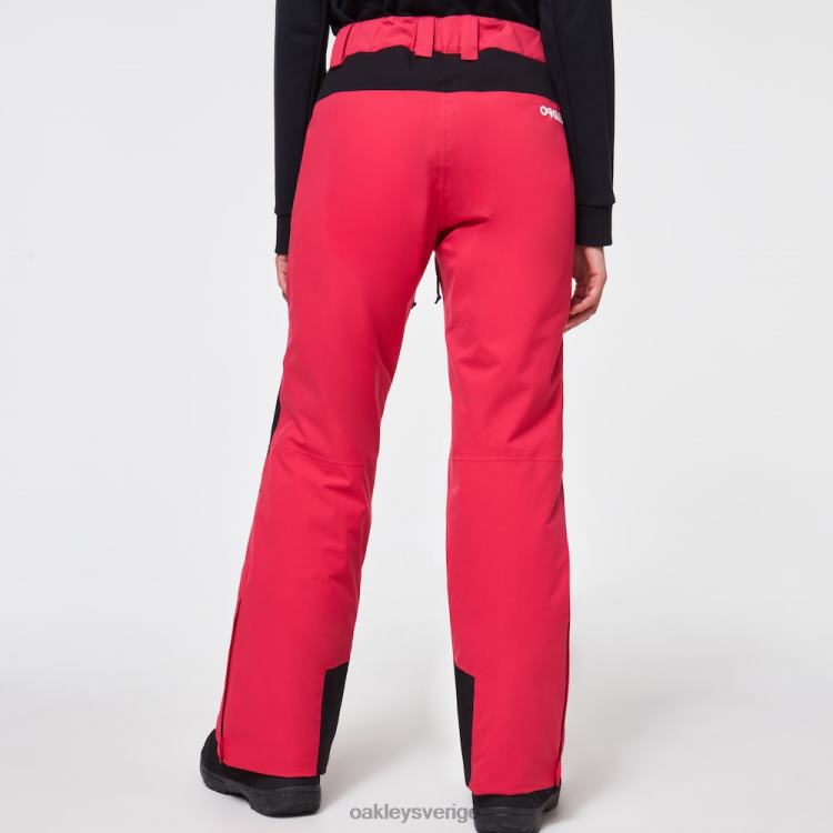 Oakley tnp isolerade byxor för kvinnor T8RX02738 rubinröd