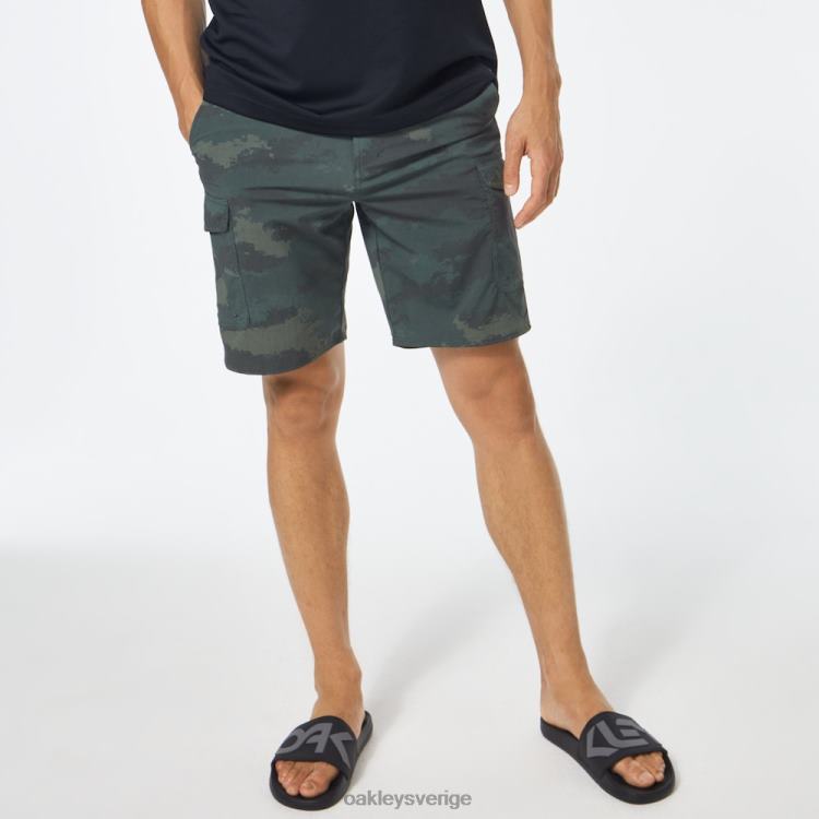 Oakley b1b camo cargo kort T8RX02856 grön borste camo