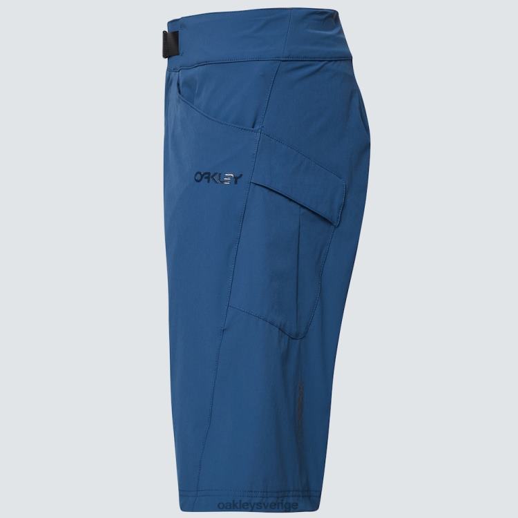 Oakley drop in mtb kort T8RX02851 poseidon