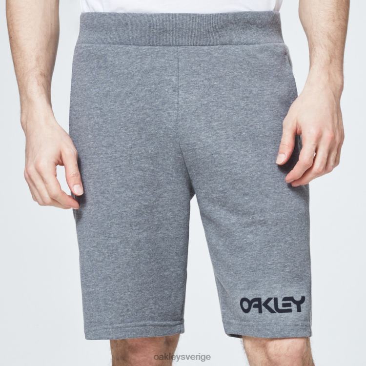 Oakley omvänd fleece kort T8RX02862 ny granitljung