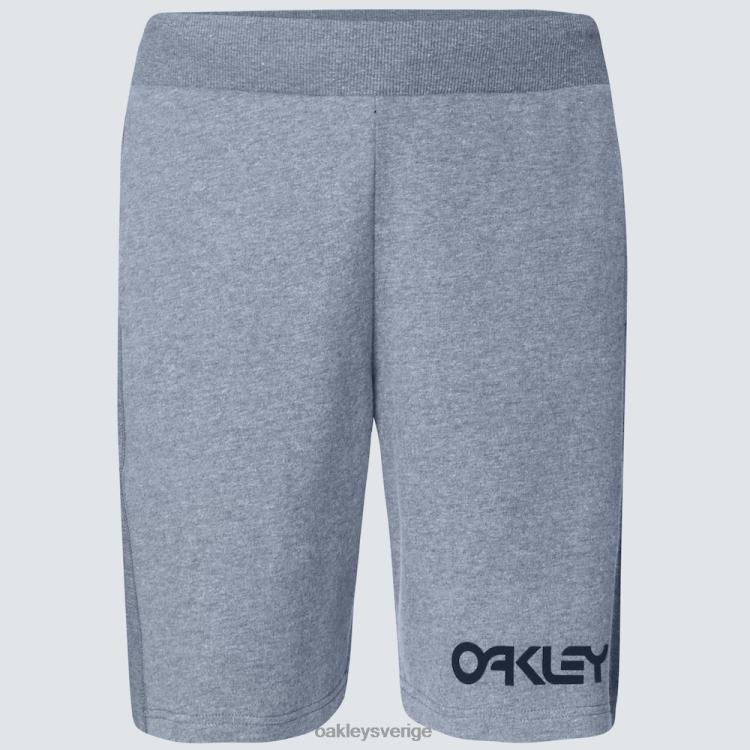 Oakley omvänd fleece kort T8RX02862 ny granitljung