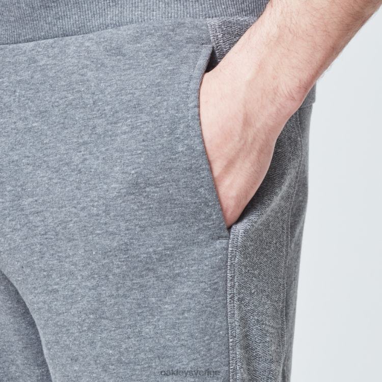 Oakley omvänd fleece kort T8RX02862 ny granitljung