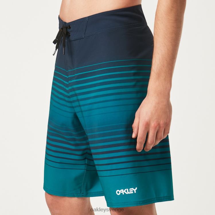 Oakley fade out 21 rc boardshort T8RX02836 gröna/fattade ränder