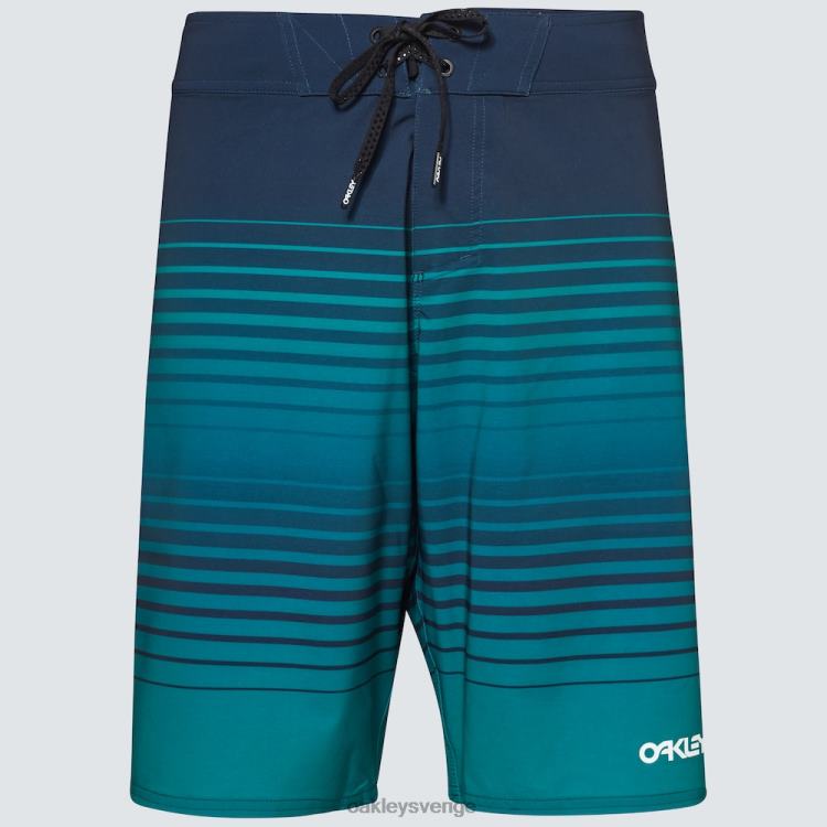 Oakley fade out 21 rc boardshort T8RX02836 gröna/fattade ränder