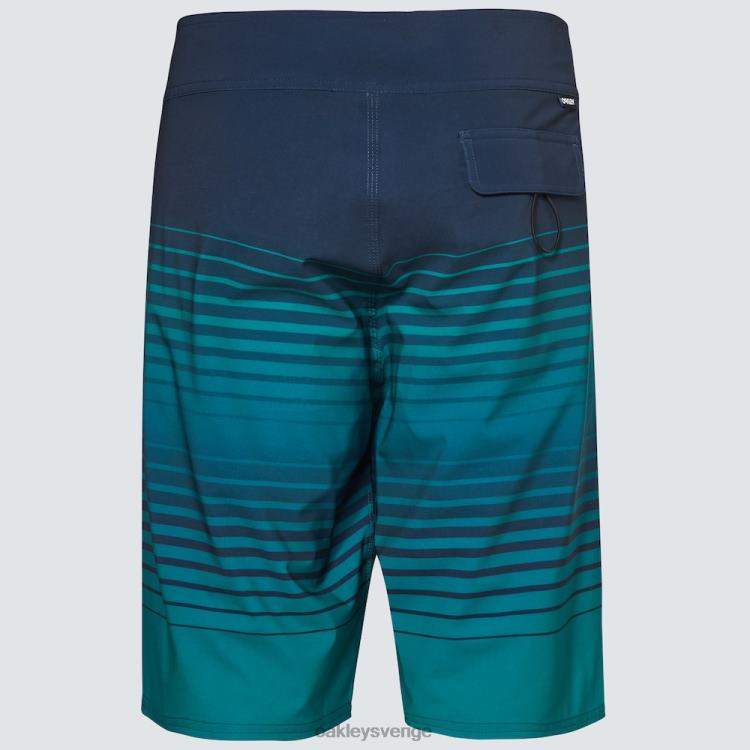 Oakley fade out 21 rc boardshort T8RX02836 gröna/fattade ränder
