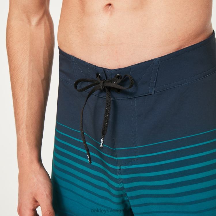 Oakley fade out 21 rc boardshort T8RX02836 gröna/fattade ränder