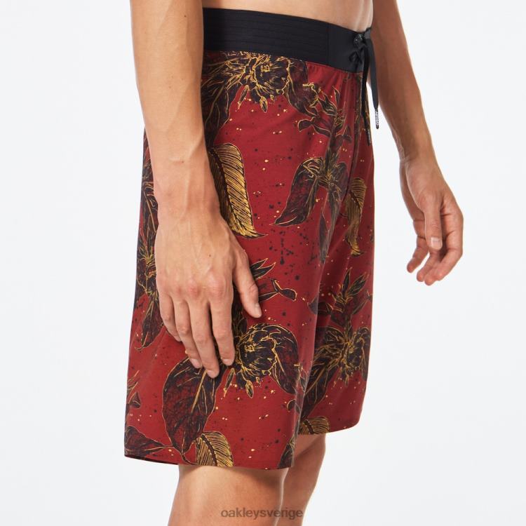 Oakley ohana floral 20 boardshorts T8RX02894 röd blomgroda