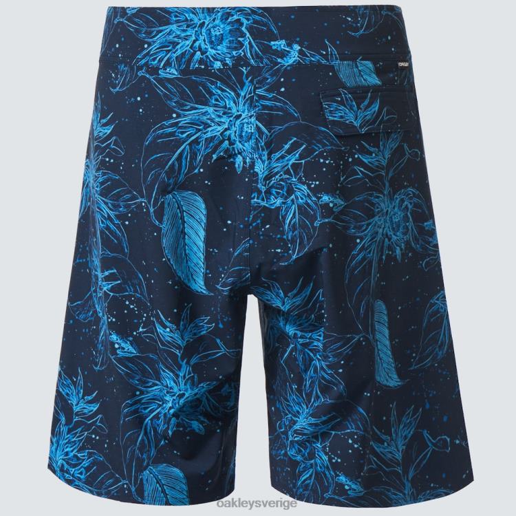 Oakley ohana floral 20 boardshorts T8RX02895 blå blomgroda