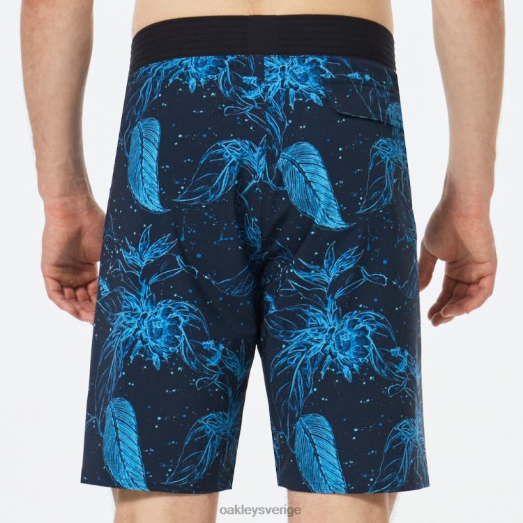 Oakley ohana floral 20 boardshorts T8RX02895 blå blomgroda