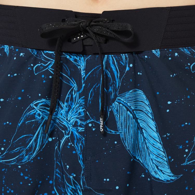 Oakley ohana floral 20 boardshorts T8RX02895 blå blomgroda