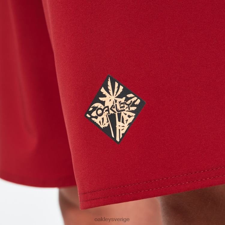 Oakley palms b1b 20 boardshort T8RX02779 järnröd
