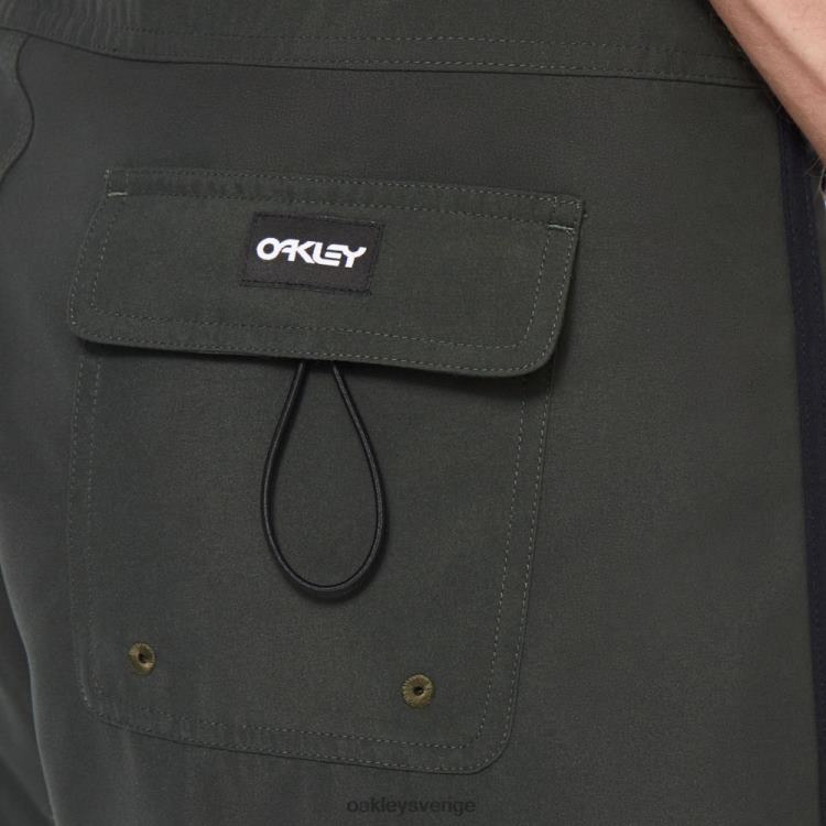 Oakley solid crest 19 boardshort T8RX02788 ny mörk borste