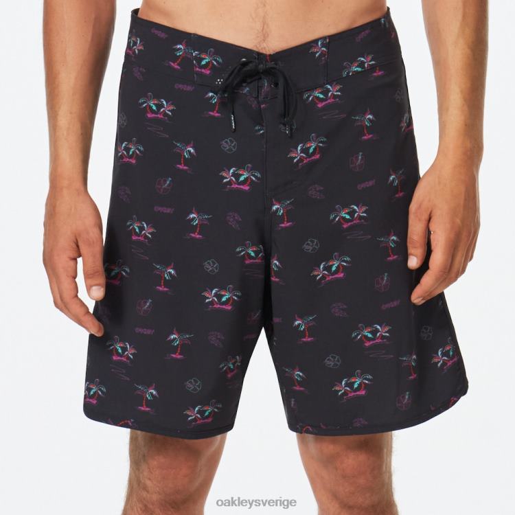 Oakley tropikerna b1b rc 19 boardshort T8RX02781 tonalt svart