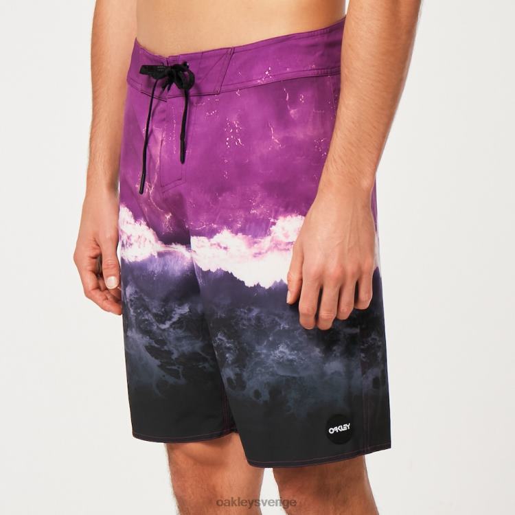 Oakley whitewash 20 boardshort T8RX02912 ultralila våg