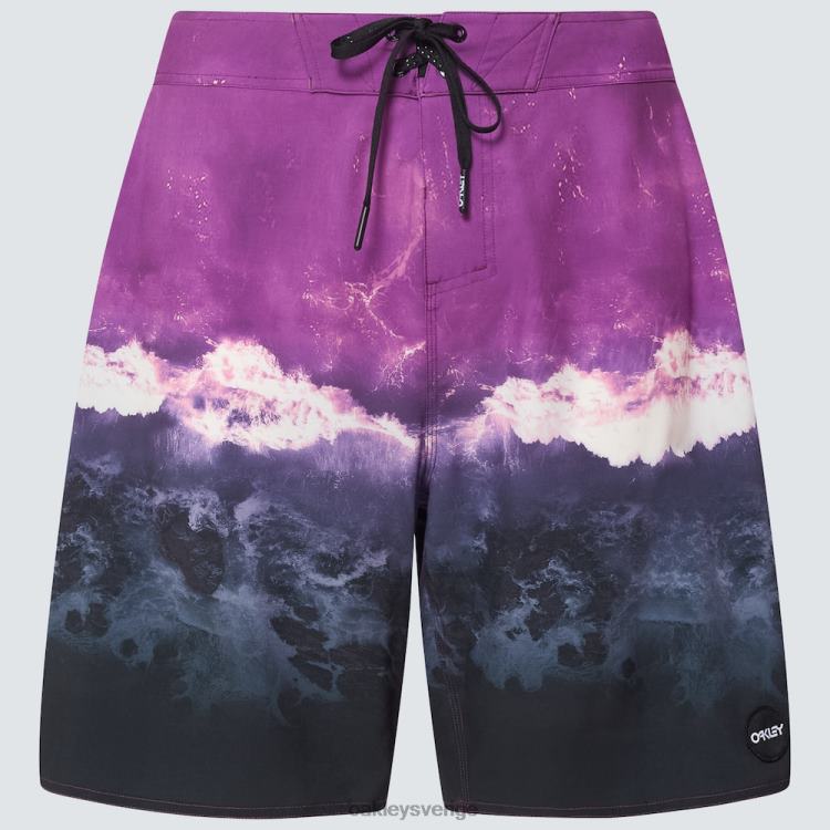 Oakley whitewash 20 boardshort T8RX02912 ultralila våg